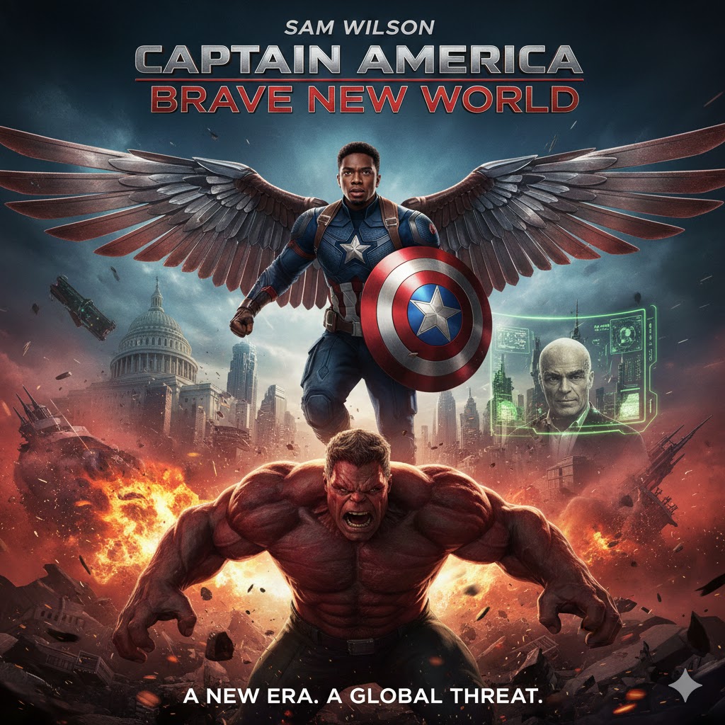 Captain America Brave New World dan Era Baru Sam Wilson
