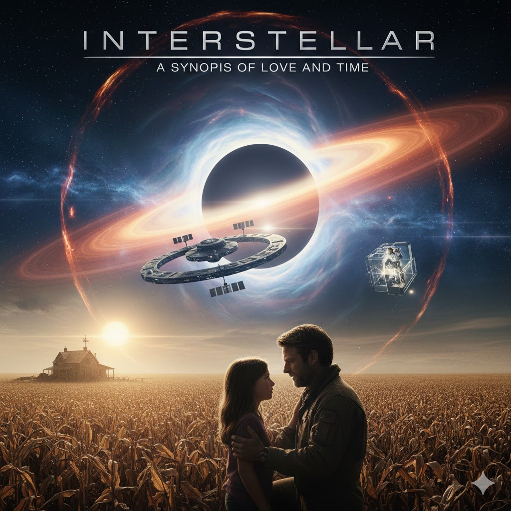 Sinopsis singkat Menjelajah Dimensi Cinta dan Waktu 2026 Interstellar
